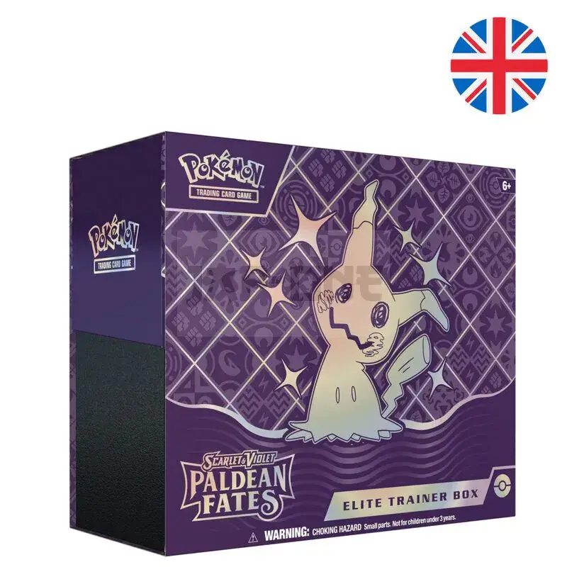 Meilleur Prix English Pokemon Scarlet & Violet Paldea Fates Elite Trainer Box