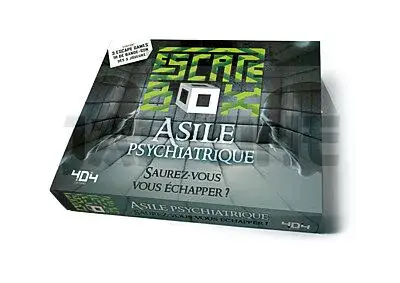 Prix Choc ESCAPE BOX ASILE PSYCHIATRIQUE – ESCAPE GAME ADULTE DE 3 A 6 JOUEURS – DES 14 ANS ET ADULTE