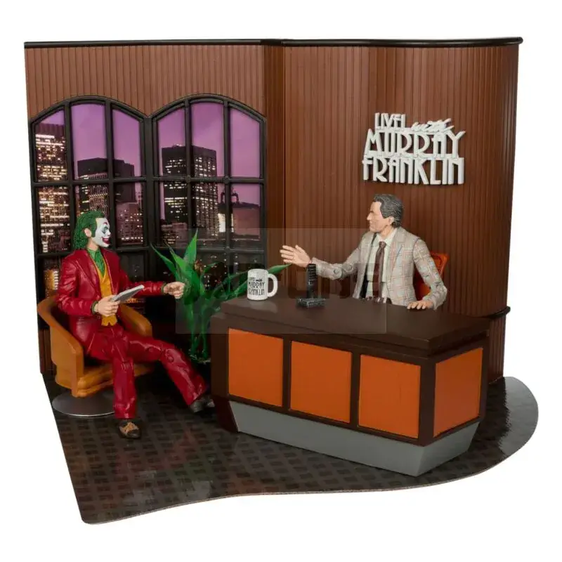 Must-Have Joker Dc Multiverse (Joker Movie) Figurine Deluxe Colllector The Joker (Live With Murray Franklin) Limited Edition 18 Cm