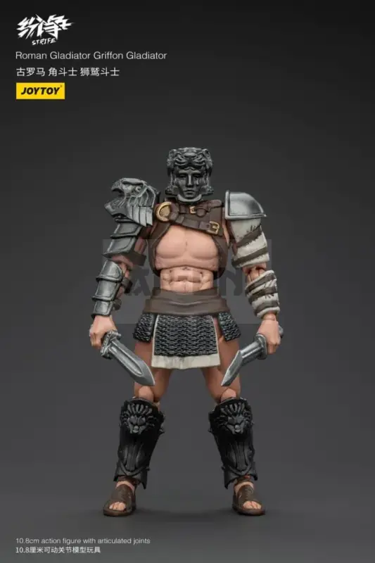 Strife Figurine 1/18 Roman Gladiator Griffon Gladiator 11 Cm Dernier Modèle