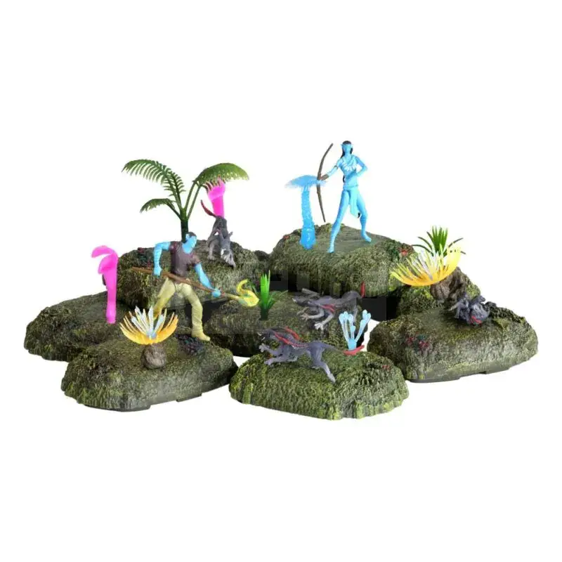 Avatar Présentoir Figurines De Construction Lumière Noire Blind Box (24) Commander Maintenant