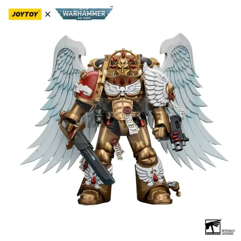 Offre Limitée Warhammer 40,000 Figurine 1/18 Blood Angels Sanguinary Guard With Encarmine Sword 1 12 Cm