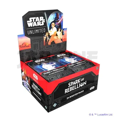 Ffg – Star Wars: Unlimited – Spark Of Rebellion Booster Display (24 Booster) – En Achat Immédiat