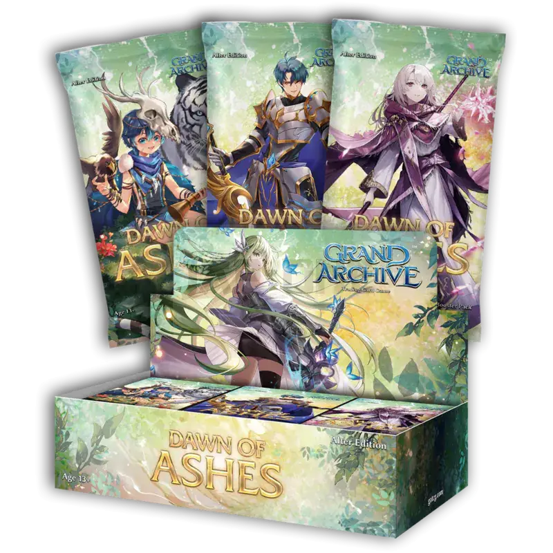 Grand Archive Tcg: Dawn Of Ashes Alter Edition Booster Display (24 Boosters) - En Solde