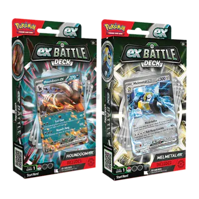 Pkm - Melmetal And Démolosse Ex Battle Decks (6 Decks) - En Dernière Chance