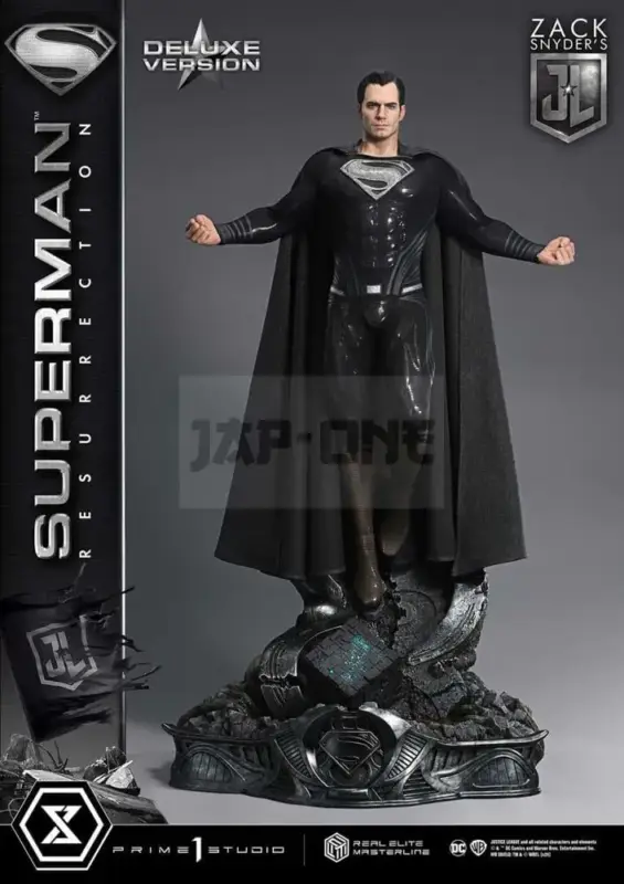 Offre Exclusive Zack Snyder&rsquo;S Justice League Figurine Real Elite Masterline Series 1/3 Superman Resurrection Deluxe Ver. 95 Cm