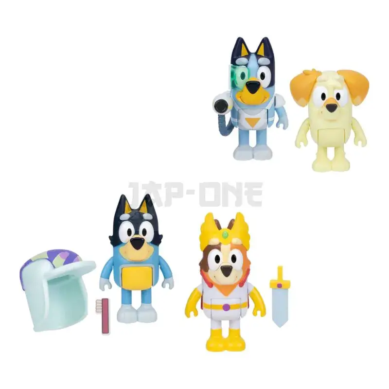 Top Vente Bluey Assorted Pack 2 Figurines