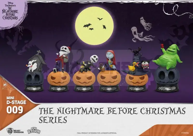 Vente Flash Mini Egg Attack The Nightmare Before Christmas Series Set (6) 10 Cm