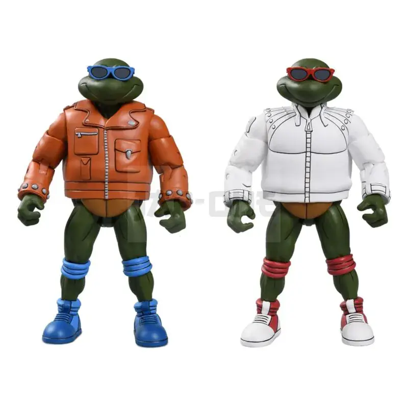 Paiement Sécurisé Tortues Ninja (Cartoon) Figurine Punk Leo And Punk Raph 2 Pack 18 Cm