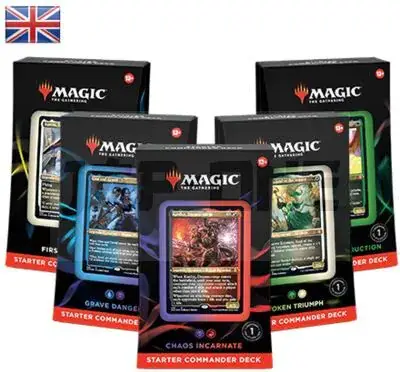Mtg – Evergreen Starter Commander Decks 2022 (5 Decks) – En Must-Have