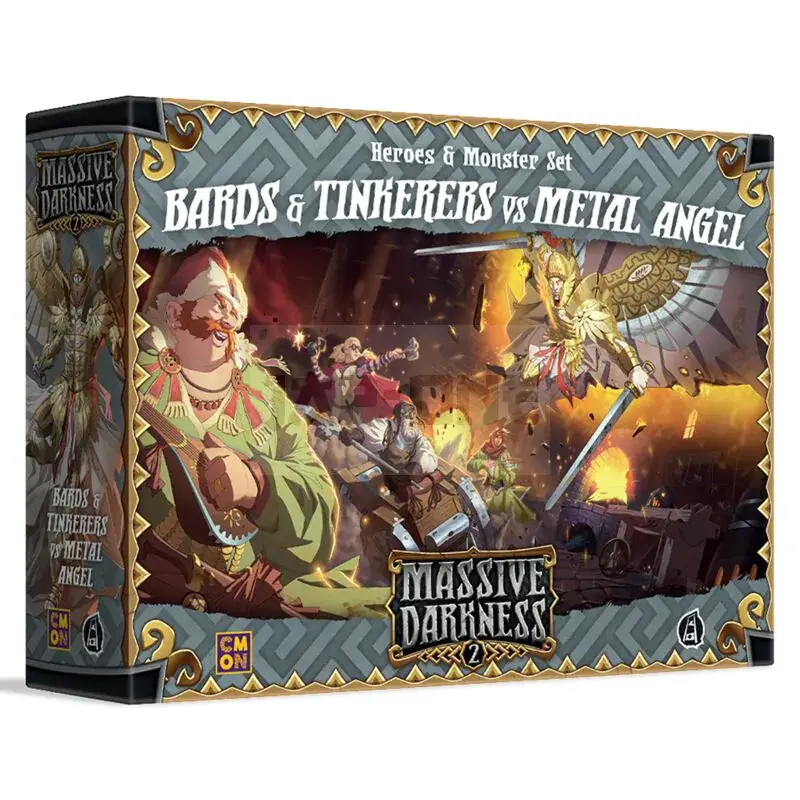 Massive Darkness 2 - Bards And Tinkerers Vs Metal Angel - En Achetez Aujourd'hui