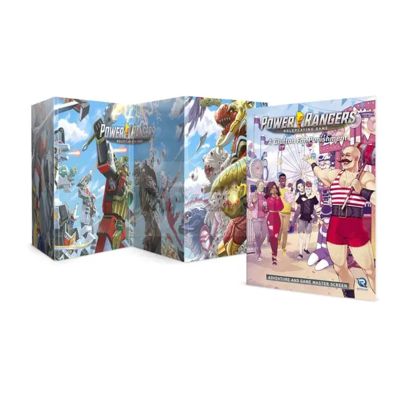 Power Rangers Rpg Livre A Glutton For Punishment Adventure & Gm Screen *Anglais* Réduction