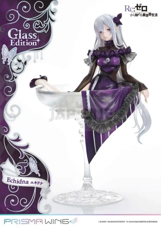 Re:Zero Starting Life In Another World Figurine Pvc 1/7 Prisma Wing Echidna Glass Edition 24 Cm Nouvelle Collection