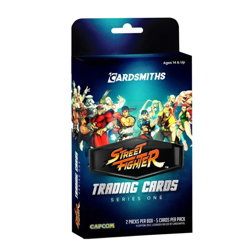 Cardsmiths: Street Fighter Trading Cards Series One Blaster Set (12 Collector Boxes) – En Commande En Gros