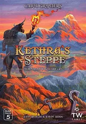 Bon Marché Cartographers Map Pack 5 - Kethra'S Steppe - En