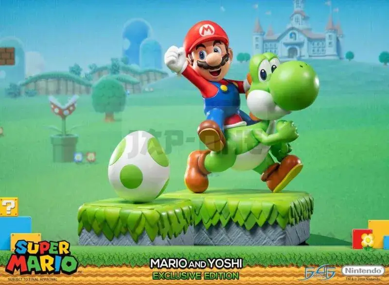 Supermario Mario & Yoshi Exclusive Edition Statue 33 Cm Prix Bas