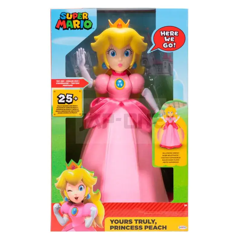 Usine Directe English Super Mario Bros Peach Figurine 36Cm