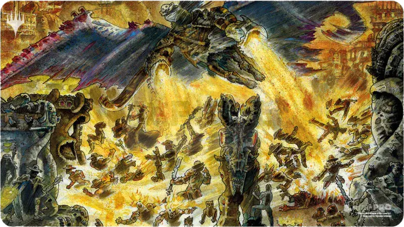 Soldes Mtg : Outlaws Of Thunder Junction Playmat Black N/A N/A