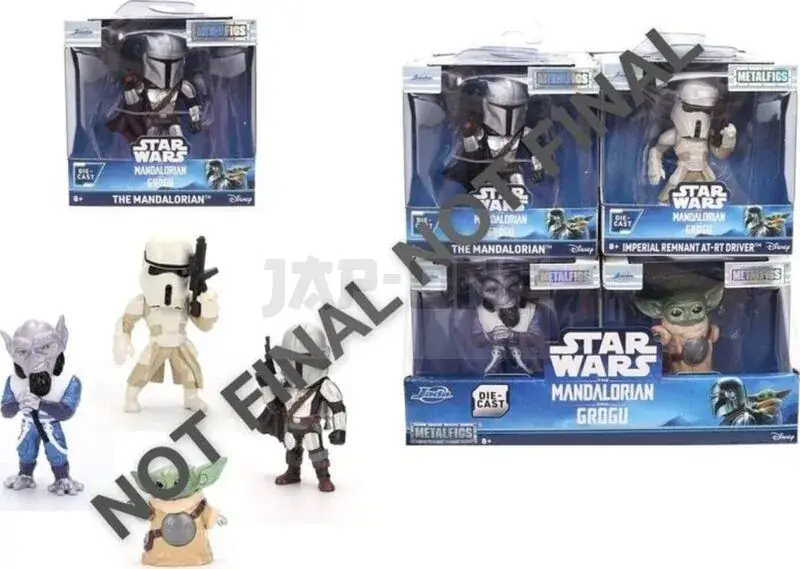Star Wars: The Mandalorian & Grogu Expositor 12 Figurines 7 Cm Metalfigs Acheter Direct