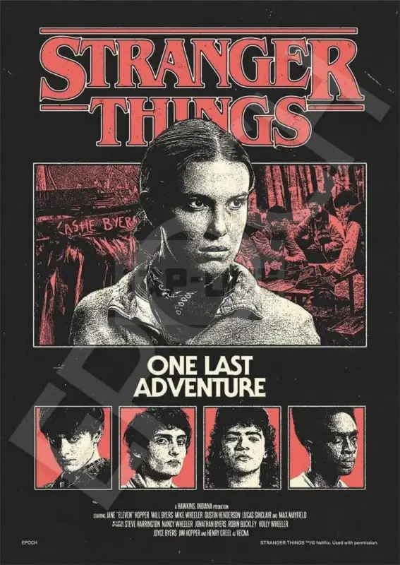 Nouvel Arrivage Stranger Things puzzle 500 pièces One Last Adventure