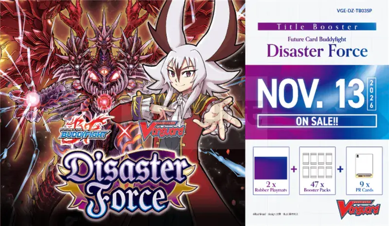 Cardfight!! Vanguard Future Card Buddyfight - Disaster Force Sneak Preview Kit - En Seulement Aujourd'hui