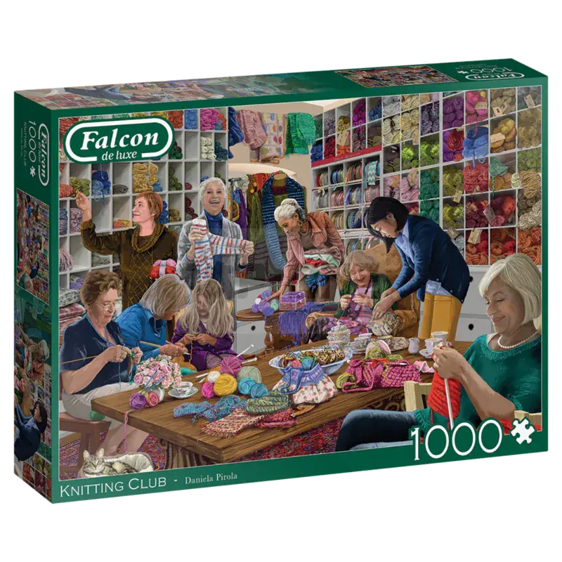 Dernière Chance Falcon – The Knitting Club (1000 Teile)