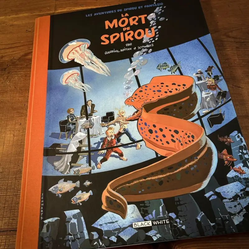 Achat Immédiat Tirage de luxe La Mort de Spirou, Spirou et Fantasio, éditions Black and White
