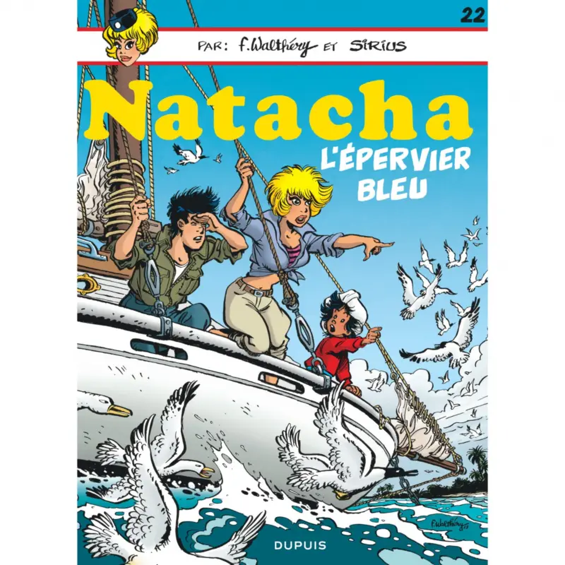 Dernier Modèle Natacha – Tome 22 – L'Epervier bleu