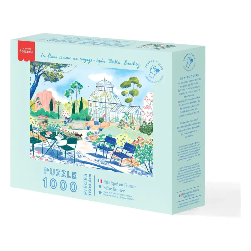 La Petite Épicerie Puzzle Les Fleurs Comme un Voyage - 1000 pièces Dernière Chance