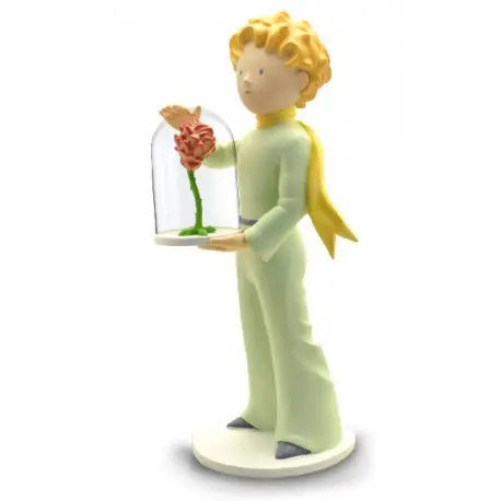 Figurine Le Petit Prince avec sa Rose 21 cm Réduction
