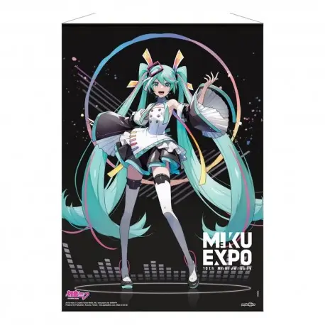 Affiche Tissu Hatsune Miku Miku Expo 10e Anniversaire 50x70 cm Commander Vite