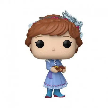 Figurine POP! Vinyl Holiday Anna 9 cm Disney Princess Funko Retour Gratuit