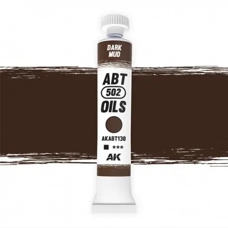 Achat Immédiat Peinture à l'Huile Dark Mud ABT502 pour Modélisme