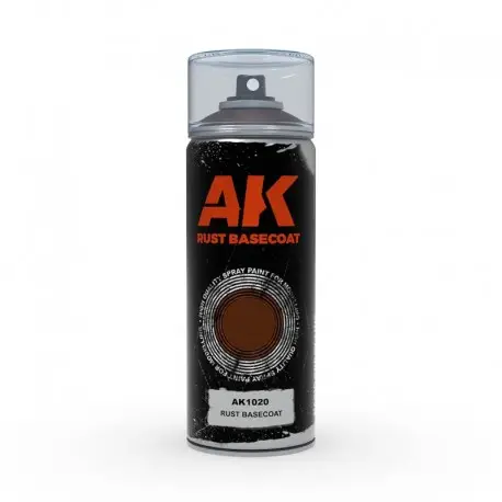 Offre Exclusive Peinture en spray Rust Basecoat AK-Interactive 150 ml