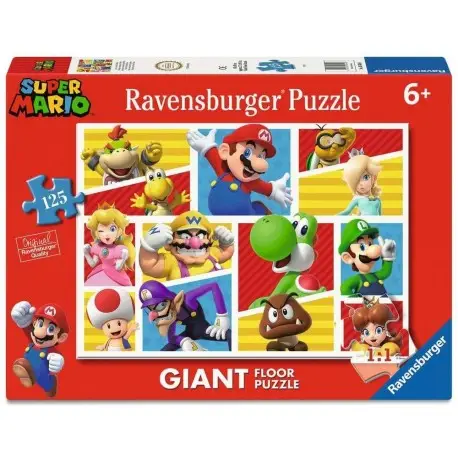 Réduction Puzzle Géant de Sol Super Mario 125 Pièces Ravensburger