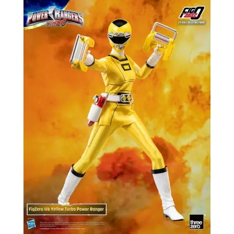 Promotion Figurine articulée Power Rangers Turbo Yellow 30 cm