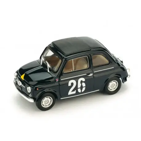 Modèle Fiat Giannini 500 TV Bolzano-Mendola 1968 Brumm 1/43 Promotion Saisonnière