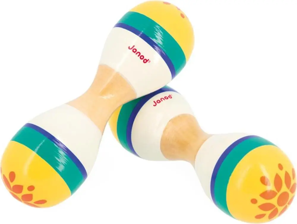Jusqu'à Épuisement Des Stocks Janod Gioia Instrument de musique en bois pour enfants Rumbagule