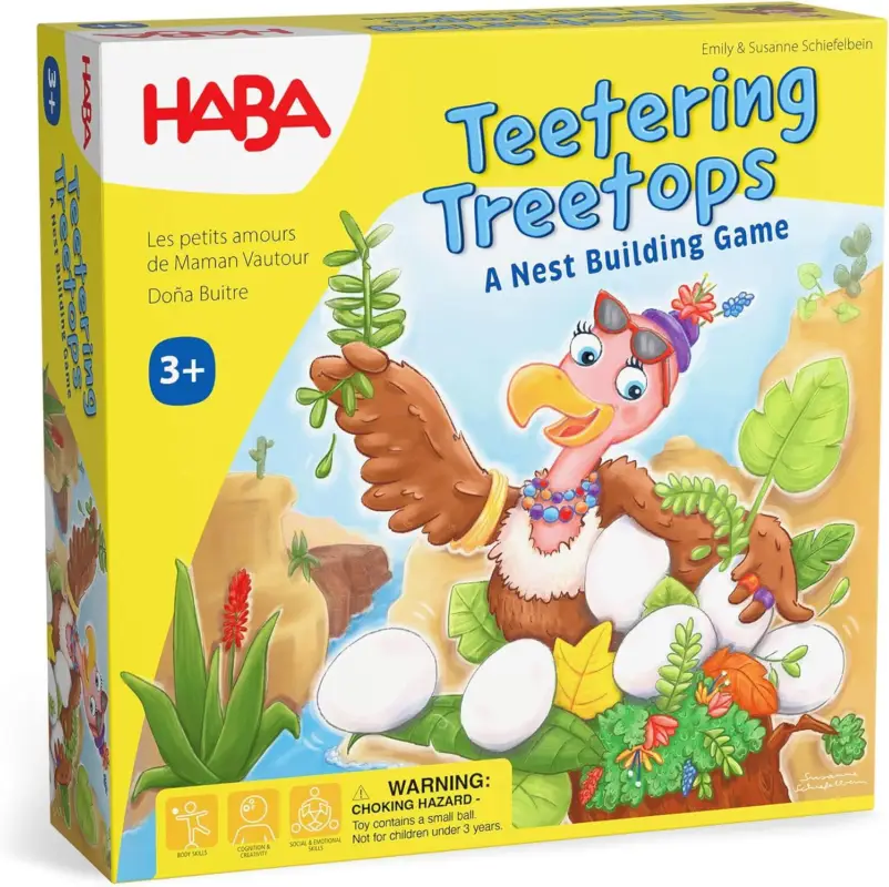 Haba Jeu coopératif pour enfants Dans les cimes des arbres Offre Du Jour