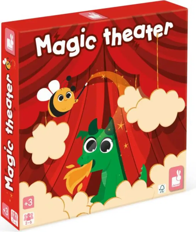 Produit De Marque Janod Jeu de société pour enfants Théâtre magique
