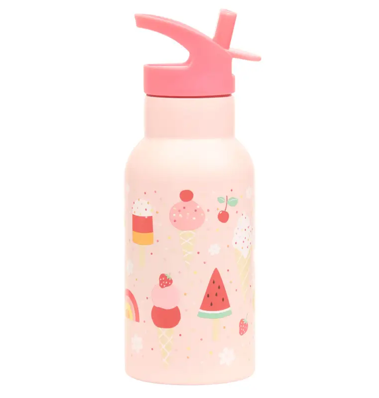 A Little Lovely Company - bouteille en acier inoxydable, 350 ml - glace Super Prix