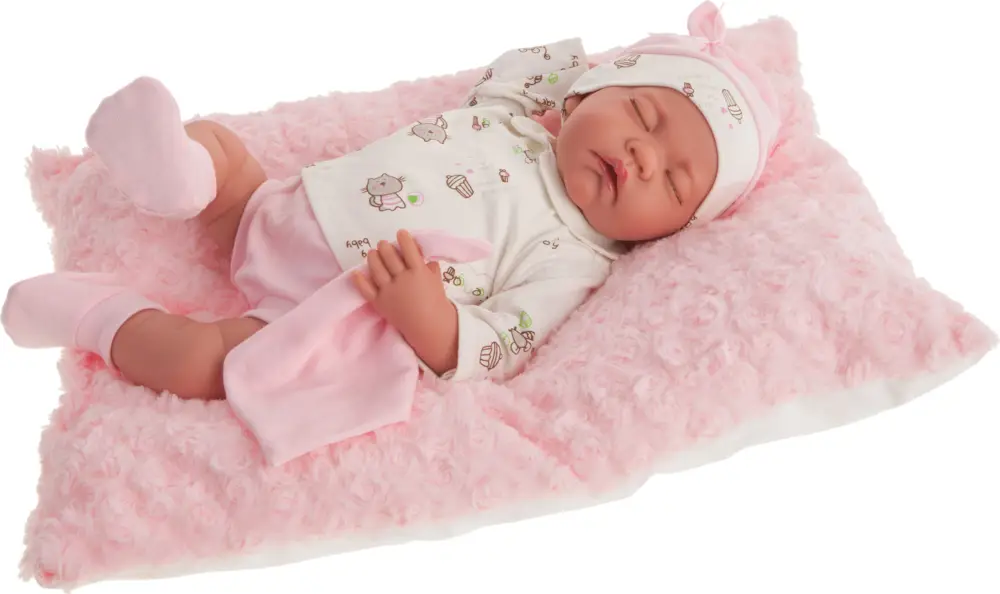 Antonio Juan 3348 LUNA - poupée réaliste endormie - bébé 40 cm Prix Promo