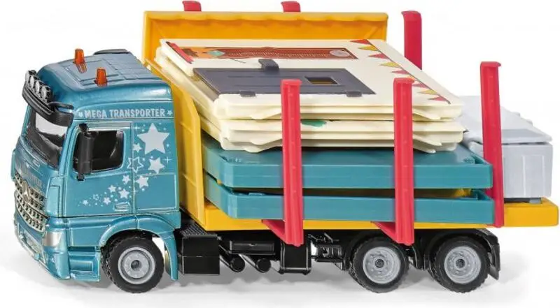 SIKU Super - camion transportant une maison préfabriquée 1:50 Meilleur Choix