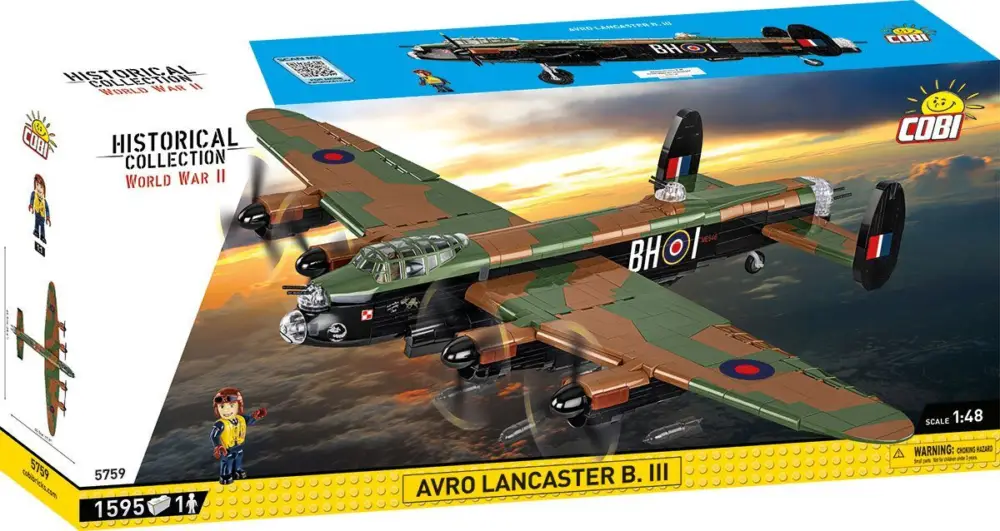 Dernière Chance Cobi Avro Lancaster B Mk.I/III 300 Sqdn RAF, 1:48, 1643 k, 1 f