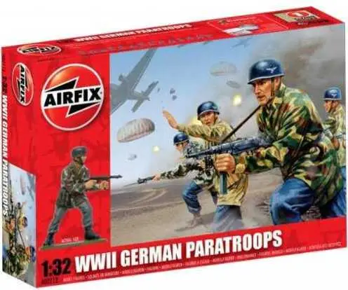 Commander Maintenant Classic Kit VINTAGE figurines A02712V - Parachutistes allemands de la Seconde Guerre mondiale (1:32)