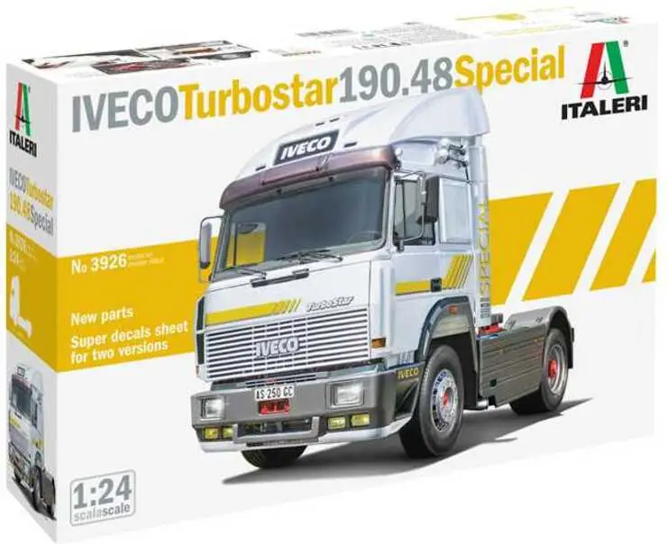 Acheter En Ligne Maquette camion 3926 - IVECO TURBOSTAR 190.48 SPECIAL (1:24)