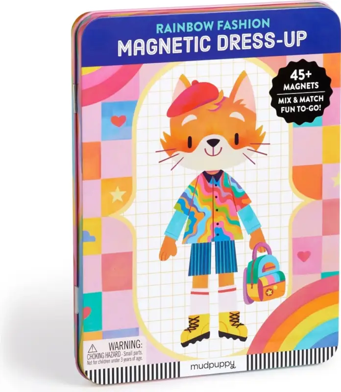 Haute Qualité Mudpuppy Ensemble Magnétique Habillage aux Couleurs de l'Arc-en-ciel