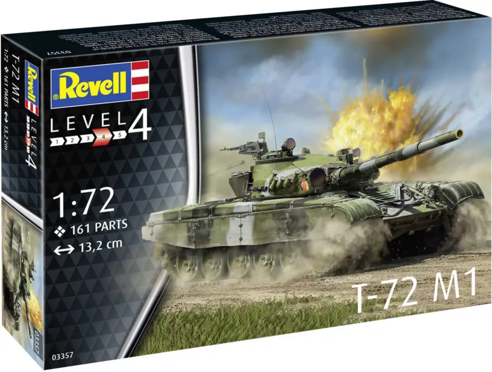 Maquette en plastique tank 03357 - T-72 M1 (1:72) Offre Exclusive