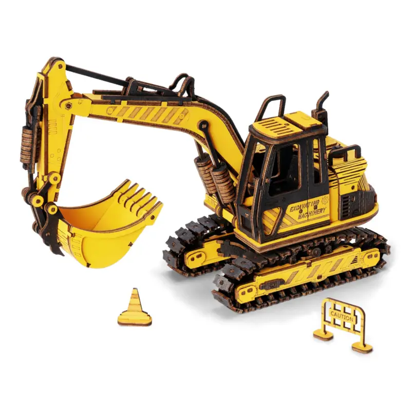 Commander Maintenant RoboTime puzzle 3D en bois Pelle