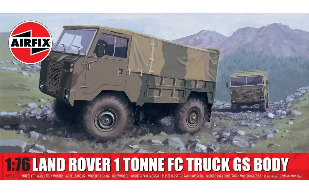 Classic Kit militaire A02331 - Land Rover 1 Tonne FC Camion GS Carrosserie (1:76) Populaire